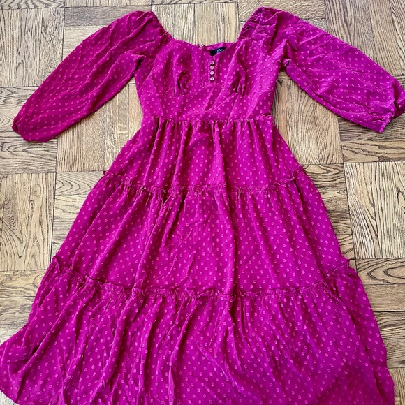 J. Crew Dresses & Skirts - J. Crew NWT Swiss Dot Midi Dress